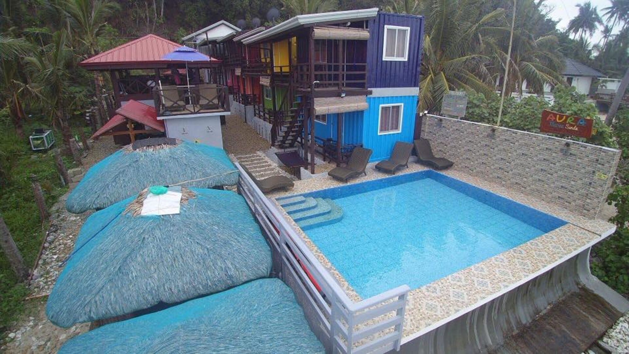 Aura Marina Sands Beach Resort Baler Exterior photo